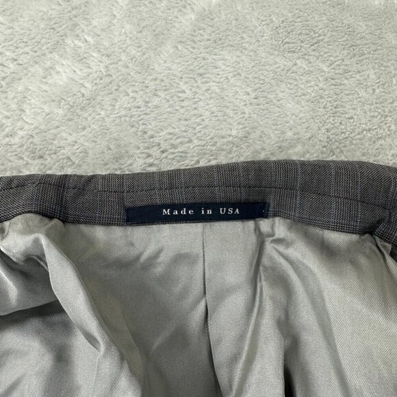 Burberry Grey Blazer 100% Wool Men’s Size 46 - Picture 5 of 15
